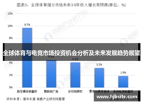 全球体育与电竞市场投资机会分析及未来发展趋势展望